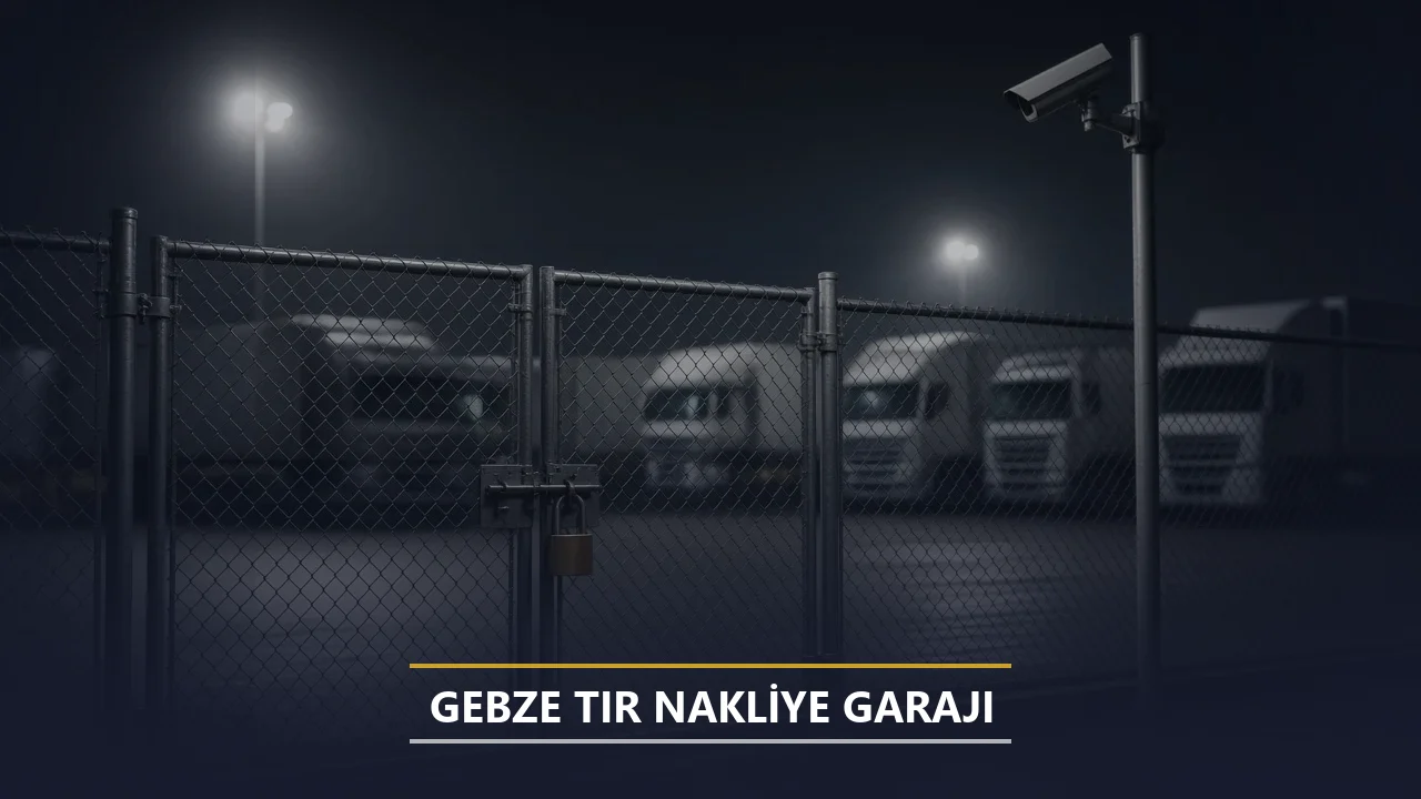 Gebze Tır Nakliye Garajı